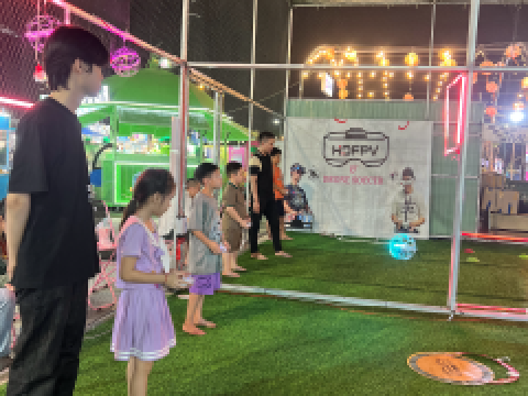 Sân chơi cố định chuyên Drone (DroneSoccer - FPV)